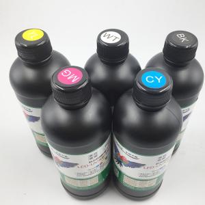 Cheap Bright Color Low Smell EPSON UV Ink Non Toxic Ink For Metal Plastic Acrylic Glass Metal for sale
