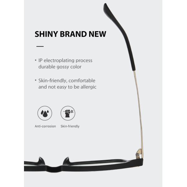 Logo Custom Optical Combination Glasses Blue Light Blocking