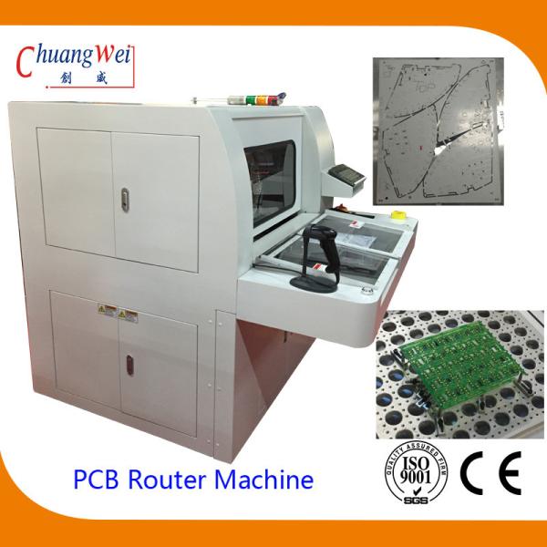 Quality Double Station PCB Router Machine 220V With Auto Routing Bit Checker wholesale