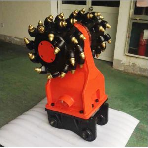 42CrMo Excavator Rotary Drum Cutter 360 Degree Drum Cutters