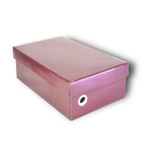 Handmade Packaging Shoe Box , Recyclable Custom Printed Corrugated Boxes