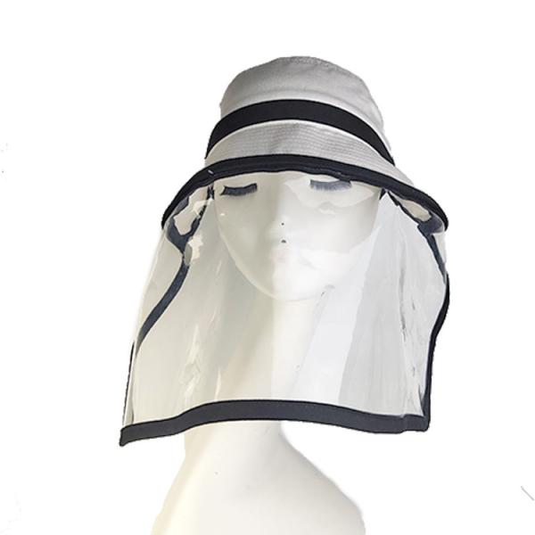 Multifunction Protective Hatswith PVC Face Visor Anti - Spitting Pollution Anti