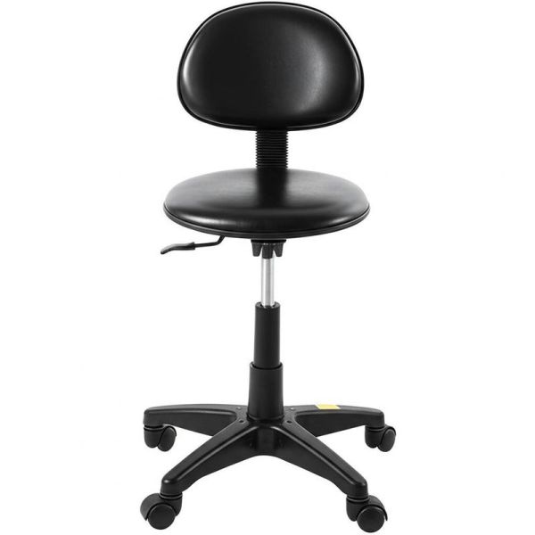 Quality Black PU Lab Antistatic Chair with Ergonomic Design and Model PU-AC-001 for ESD Labs wholesale