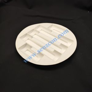 Direct supply from Ningbo factory. Pulp molded packaging. The round packaging