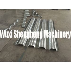 Customized Metal Deck Roll Forming Machine With Mechanical Decoiler