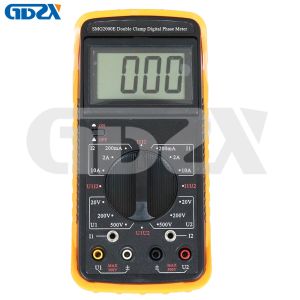 SMG2000E CE Certified Factory Direct Sale Double Clamp Digital Volt Ampere Phase