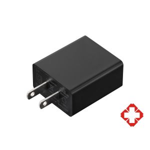 UL 60601 Certified Medical USB Charger 5V 1A 2A 2.4A US Plug for Pulse Oximeters Oxygen Saturation Monitors