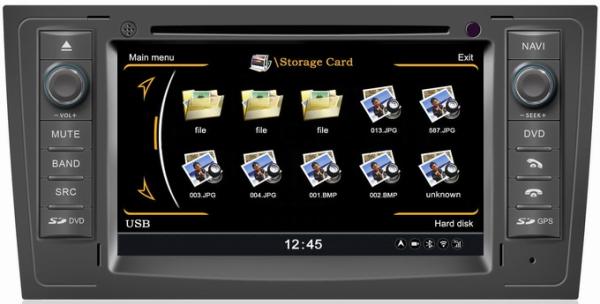 Quality Ouchuangbo Audio Video RDS S100 Platform Audi A6(1997-2004) with Bluetooth TV iPod GPS Player 3G WiFi SWC OCB-102 wholesale