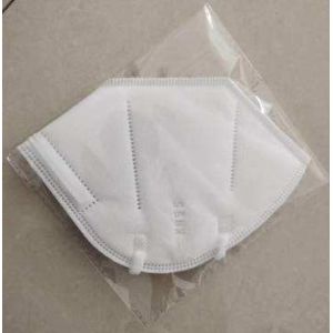 Lint Free KN95 N95 Protective Mask , 4 Layers N95 Earlock Mask For Adult