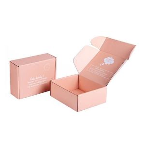 Recyclable Corrugated Cardboard Paper Carton Box Eco Friendly 3 Layers Gift