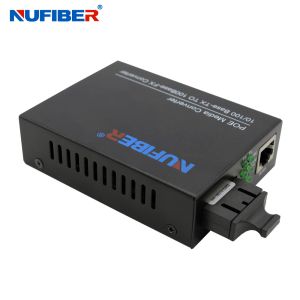 OEM POE Media Converter 10/100M POE RJ45 to Fiber Extender IEEE802.3af/at 25.5W