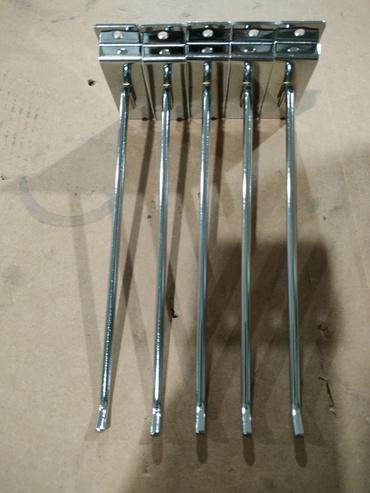 AT-289 Slatwall Hook - Hanging Hooks & Hangers for Garage, Shop, Retail Display