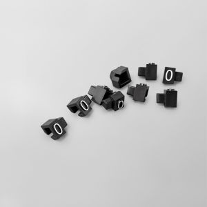 Black EASY 7x5mm Jewelry Price Cube for Elegant Displays and Storage Solutions