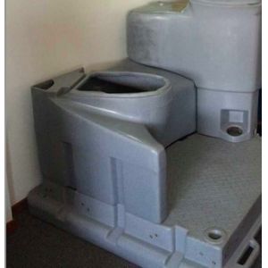 LLDPE Portable Plastic Toilets Custom Size Food Grade Material Environmental
