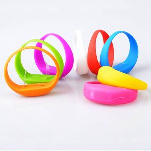 LED Pulse Remote Control Radio Controlled Silicone Wristband Sound Motion