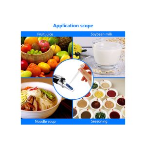 Aluminum Digital Brix Refractometer Lightweight With Copper Construction 0-32%