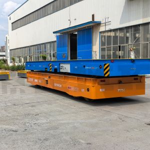 Heavy Load 40 Tons Omni-directional Steel Structure Transfer Cart