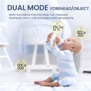 Instant Read Baby Accurate Forehead Thermometer With 15s Auto Power Off