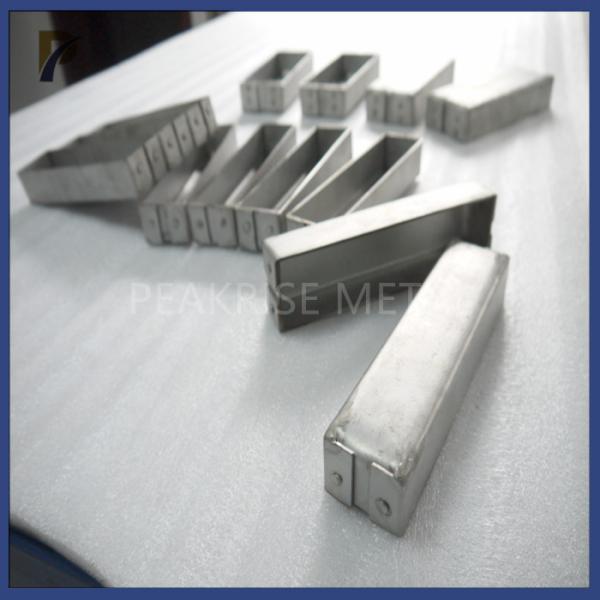 Large Custom Riveted Tungsten Evaporation Boat Tungsten Boats For Ship Industry Sintering Furnace Vacuum Coating