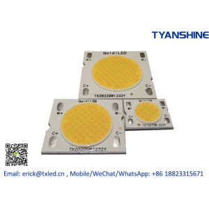 CCT Tunable White COB LED 75W 2800K-6000K 3Step Binning Variable White COB CRI90