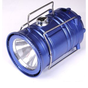 6 LED Solar Camping Light ,with Rechargeable Battery .