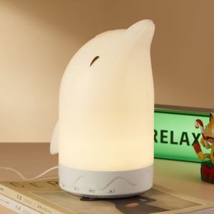 Cheap MUSIC DOLPHIN Humidifier Aromatherapy Lamp White Noise Sleep Device (Bedroom/Office/Healing Scene) for sale