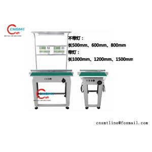 Adjustable Speed Smt Conveyor , Customized SMD Pcb Conveyor 100KG Weight