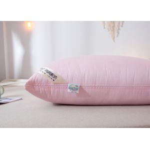 Breathable 80S Soft Silk Fabric Cotton Down Pillows