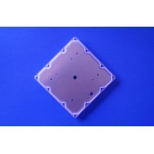 50W Square LED Urban Lights Parts 80X150 Degree Lens With PH3030 SMD LED 160LM/W