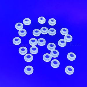 China CNC Customized High Precision High Purity JGS2 Quartz Step Plates For UV Window on sale