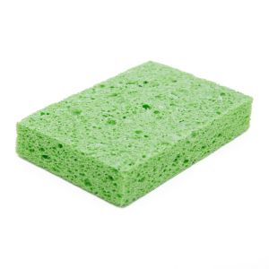 Biodegradable Cellulose Sponge Scourer for Kitchen Cleaning
