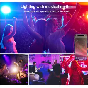 App Controlled RGBCW Outdoor Waterproof LED Flood Lights 35W