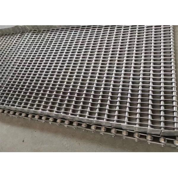 Quality Vegetables Drying Oven 304 Stainless Steel Eye Link Conveyor Belt wholesale