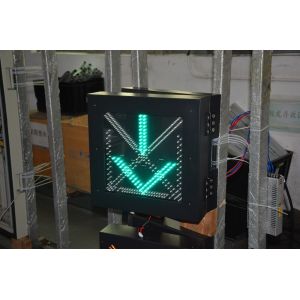 Overload protection LED Lane Control Signs Blank Out Changeable Road