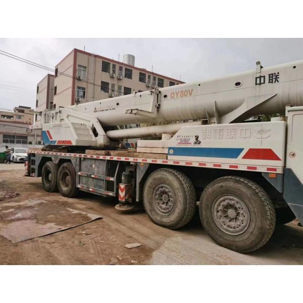 Used Engineering Construction Machinery Zoomlion Qy80V