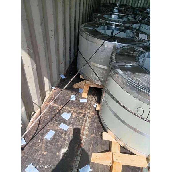 PPGL Steel Coil AKZO NOBEL PE SMP PVDF G300 G400 G450 G550 Top And Back 5+20um