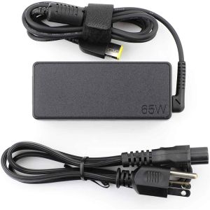 Lenovo Thinkpad Laptop Power AC Adapter 65W 20V 3.25A Slim With Power Cord