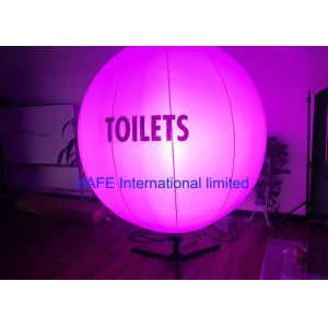 400 Watt DMX512 Decorative Balloons With Lights Inside , 200 Cm Diameter
