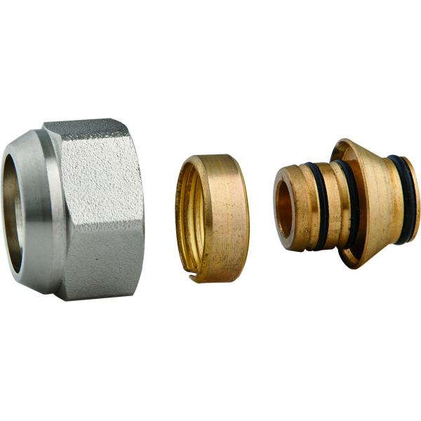 Quality 5001 Gas Stove Valve Parts Brass Quick-Connection Adapter for Flexible Plastic Pipe Sizes 12 x 16, 16 x 20, 20 x 25 wholesale