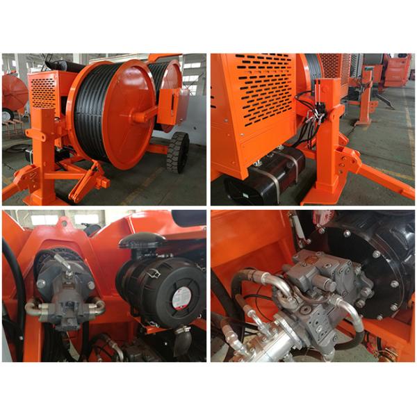 TY1x60 Hydraulic Tensioner Overhead Line Stringing Equipment Cummins Engine