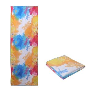 Sand Proof Sublimated Beach Towels Foldable Easy Storage Space Saving