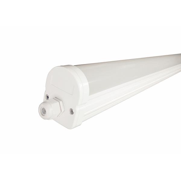 High Lumens LED Batten Light Fittings SMD 2835 Led Chips Shock - Resistant For