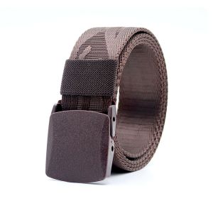 Resin Woven Canvas Fabric Web Belt 110cm Buckle Tactical Battle Belt