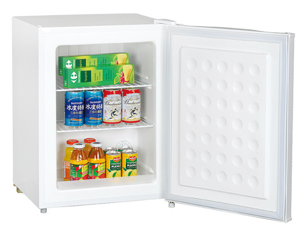 Quality 43L Manual Defrost Static Cooling Saving-energy Low Noise Vertiacal Mini Freezer With  White / Black / Silver Color wholesale