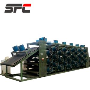 SFC XPG-900 Circular Batch Off Machine High-Speed Cooling Plug-and-Play