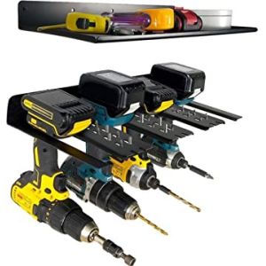 Double Tier Heavy Duty Electric Power Tool Storage Rack for Tools