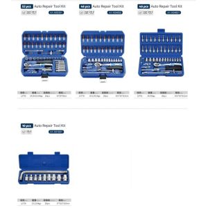 AA4C 46pcs auto repair tool kit shelf hardware hand tools workbench tools A1