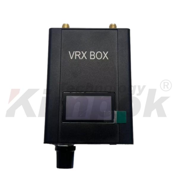7.2G VRX BOX FPV Video Receiver with 64 Channels and 6.1-7.2GHz Frequency Band