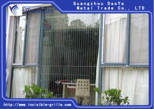 Cheap Hard Line Safety Fixed Invisible Grille With Additional Frame Structure for sale