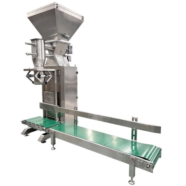 Highly advanced fully automatic packaging machine suitable for 5 to 50 kilograms